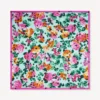 Kenzo Floral’ liten fyrkantig silkesduk