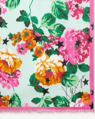 Kenzo Floral’ lätt sjal i bomull