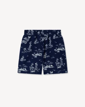 Kenzo Garden’ Bermudashorts i lätt frotté