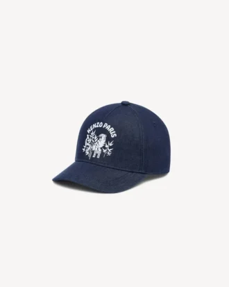 Kenzo Garden-keps i denim