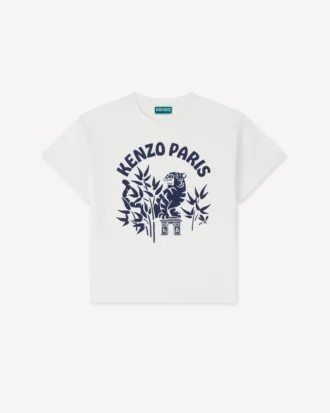 ”Kenzo Garden” T-shirt i bomull