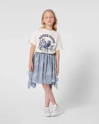 ”Kenzo Garden” T-shirt i bomull