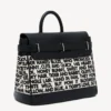 Kenzo Holdall-väskan i canvas och läder Kenzo Holdall-väskan i canvas och läder