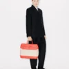 Kenzo Holdall-väskan i canvas och läder Kenzo Holdall-väskan i canvas och läder