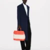 Kenzo Holdall-väskan i canvas och läder Kenzo Holdall-väskan i canvas och läder