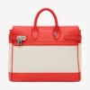 Kenzo Holdall-väskan i canvas och läder Kenzo Holdall-väskan i canvas och läder