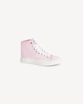 Kenzo Hoshi’ höga sneakers i bomullscanvas