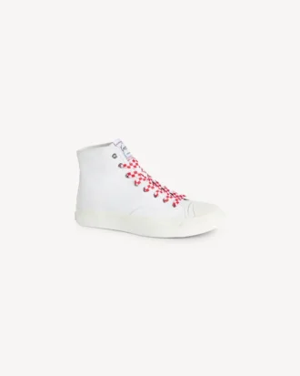 Kenzo Hoshi’ höga sneakers i bomullscanvas