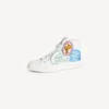 Kenzo Hoshi’ höga sneakers i bomullscanvas Kenzo Hoshi’ höga sneakers i bomullscanvas
