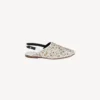 ”Kenzo-Kali” mules i läder med nitar
