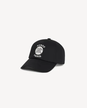Kenzo Paris Emblem’ broderad keps i bomull