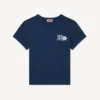 Kenzo Paris Emblem’ broderad T-shirt i bomull med smal passform Kenzo Paris Emblem’ broderad T-shirt i bomull med smal passform