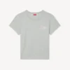 Kenzo Paris Emblem’ broderad T-shirt i bomull med smal passform Kenzo Paris Emblem’ broderad T-shirt i bomull med smal passform