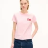 Kenzo Paris Emblem’ broderad T-shirt i bomull med smal passform Kenzo Paris Emblem’ broderad T-shirt i bomull med smal passform