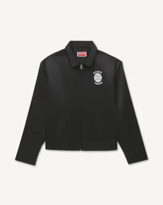 Kenzo Paris Emblem’ Coach-jacka med dragkedja i belagd nylon Kenzo Paris Emblem’ Coach-jacka med dragkedja i belagd nylon