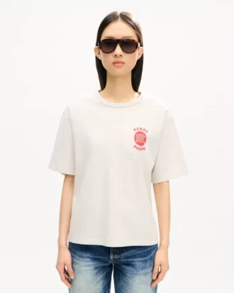 Kenzo Paris Emblem’ Löst sittande T-shirt i bomull