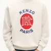 Kenzo Paris Emblem’ Sweatshirt i bomull Kenzo Paris Emblem’ Sweatshirt i bomull