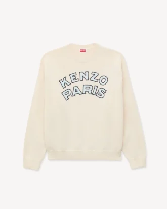 Kenzo Paris Emblem-tröja i ullbomull Kenzo Paris Emblem-tröja i ullbomull
