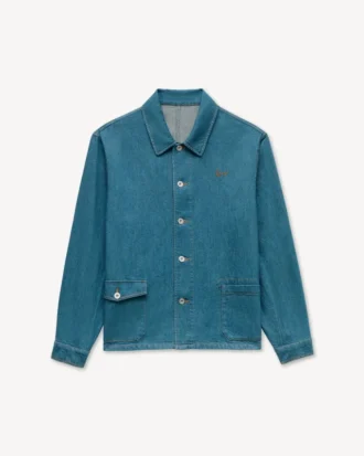”Kenzo Signature” arbetsjacka i japansk denim