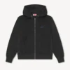 Kenzo Signature’ broderad hoodie med dragkedja i bomull Kenzo Signature’ broderad hoodie med dragkedja i bomull
