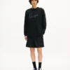 ”Kenzo Signature” broderad långärmad T-shirt i bomull ”Kenzo Signature” broderad långärmad T-shirt i bomull