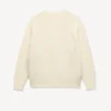 ”Kenzo Signature” broderad, löst sittande stickad kofta i bomull och ull ”Kenzo Signature” broderad, löst sittande stickad kofta i bomull och ull