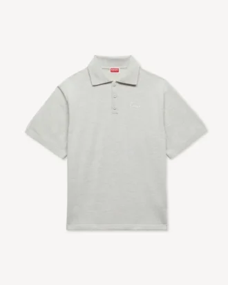 Kenzo Signature’ broderad polotröja i merinoull