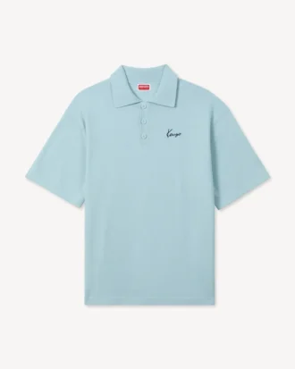 Kenzo Signature’ broderad polotröja i merinoull