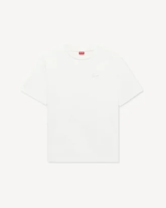 Kenzo Signature broderad T-shirt i bomull