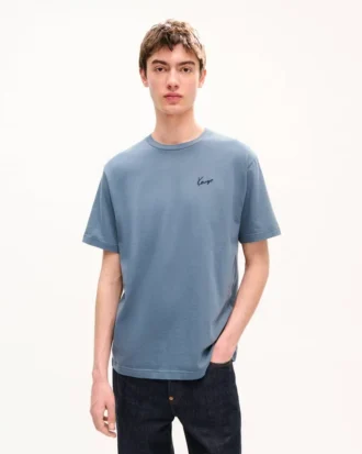 Kenzo Signature broderad T-shirt i bomull