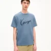 Kenzo Signature broderad T-shirt i bomull