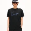 Kenzo Signature broderad T-shirt i bomull