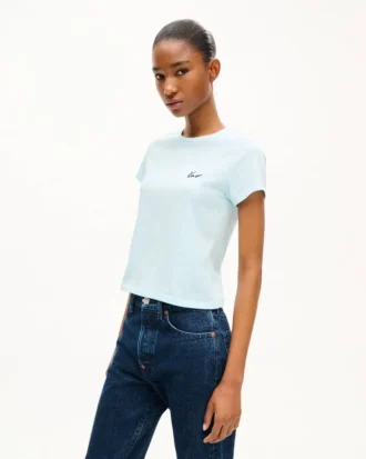 Kenzo Signature broderad T-shirt i bomull