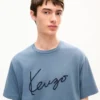 Kenzo Signature broderad T-shirt i bomull