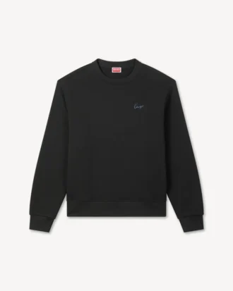 Kenzo Signature’ broderad tröja i bomull