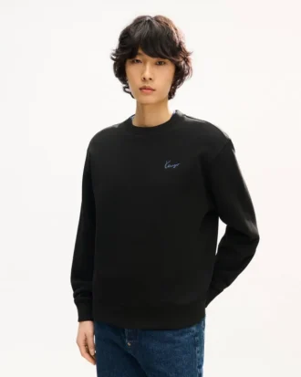 Kenzo Signature’ broderad tröja i bomull