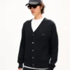 Kenzo Signature Cable’ broderad stickad kofta