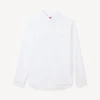”Kenzo Signature” casualskjorta i seersucker-bomull