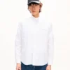 ”Kenzo Signature” casualskjorta i seersucker-bomull