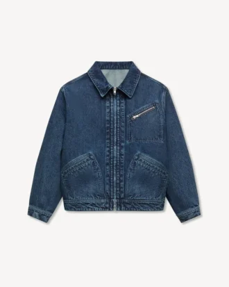 Kenzo Signature’ könsneutral funktionsjacka i japansk denim