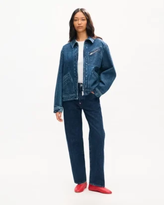 Kenzo Signature’ könsneutral funktionsjacka i japansk denim
