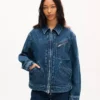 Kenzo Signature’ könsneutral funktionsjacka i japansk denim