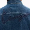 Kenzo Signature’ könsneutral funktionsjacka i japansk denim
