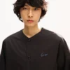 Kenzo Signature’ kortärmad basebollskjorta i bomullspoplin Kenzo Signature’ kortärmad basebollskjorta i bomullspoplin