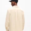 ”Kenzo Signature” oversized-skjorta i bomull med fiskbensmönster ”Kenzo Signature” oversized-skjorta i bomull med fiskbensmönster
