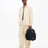 ”Kenzo Signature” oversized-skjorta i bomull med fiskbensmönster ”Kenzo Signature” oversized-skjorta i bomull med fiskbensmönster