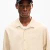 ”Kenzo Signature” oversized-skjorta i bomull med fiskbensmönster ”Kenzo Signature” oversized-skjorta i bomull med fiskbensmönster