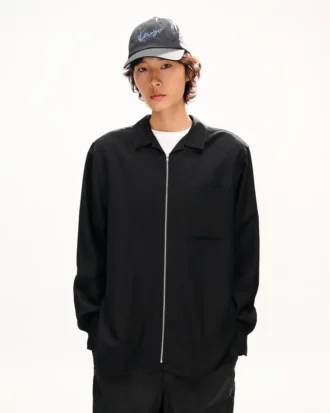 ”Kenzo Signature” Oversized-skjorta med dragkedja