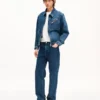 Kenzo Signature’ raka jeans i japanskt denim