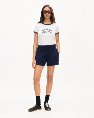 Kenzo Signature-shorts i bomullsull